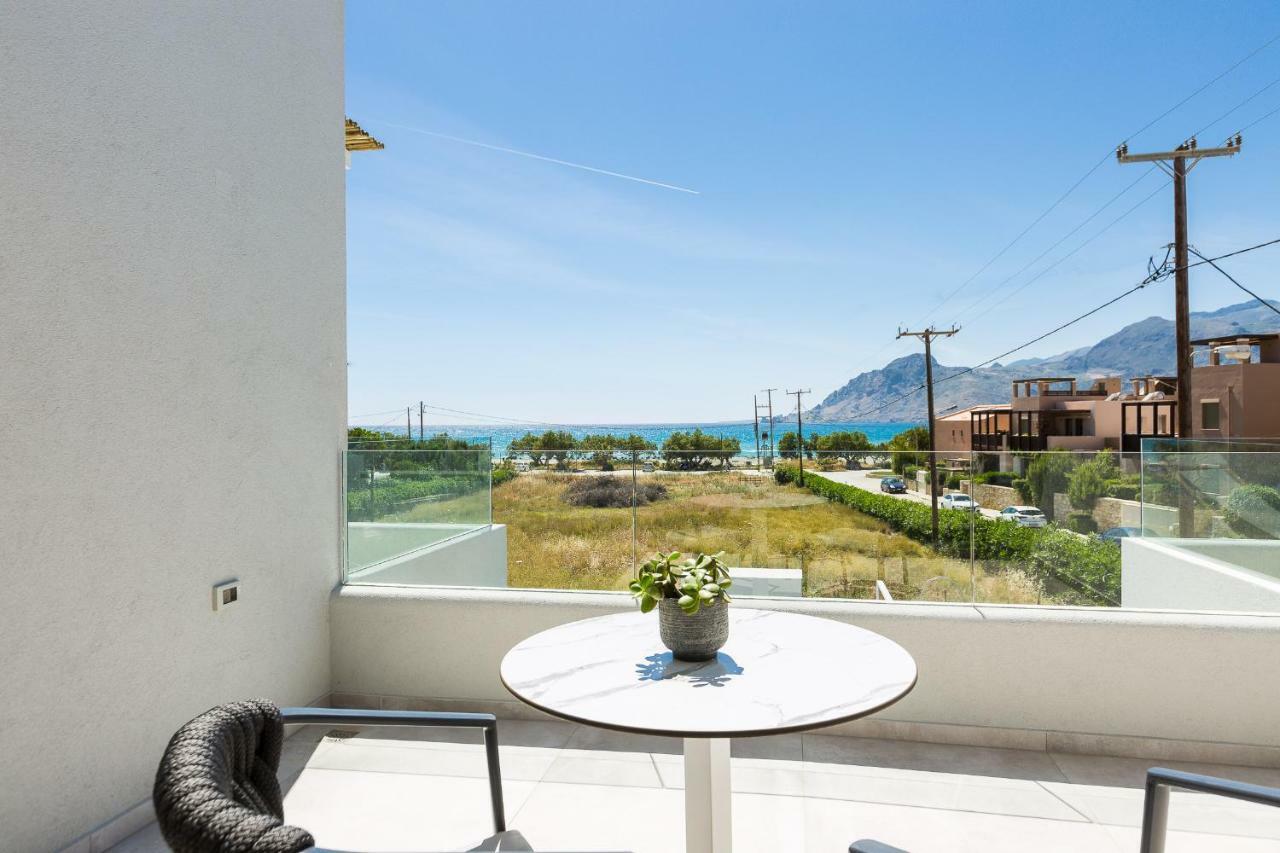 Naiades Apartment- Minthi/ 1 Bedroom, Beachfront Plakias Eksteriør billede